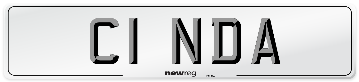 C1 NDA Number Plate from New Reg